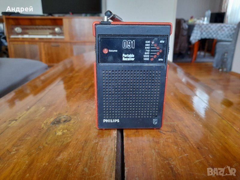Старо радио,радиоприемник Филипс,Philips #8, снимка 1
