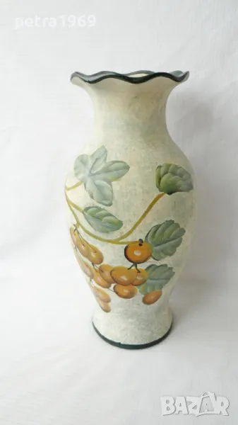 Голяма ваза рустикален стил, снимка 1