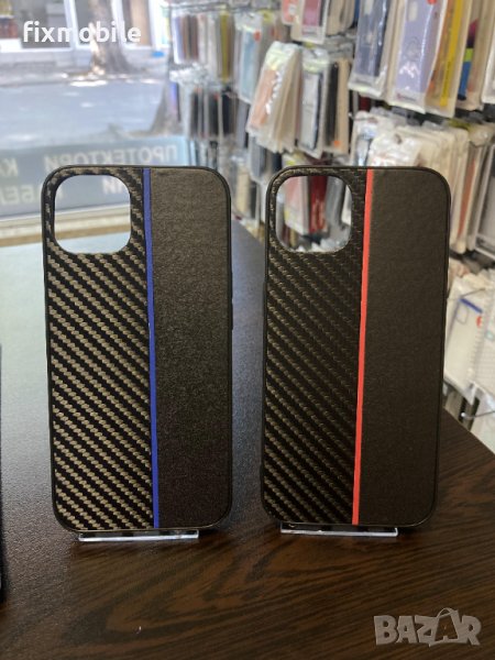 Apple iPhone 13 Карбонов гръб / кейс, снимка 1