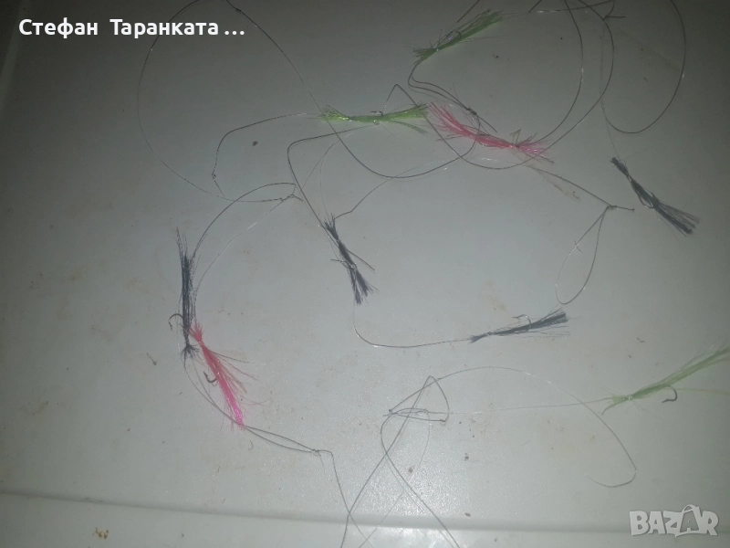 чепаретата за чернокоп със 10 куки и ламета , снимка 1