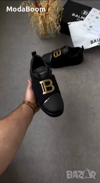 Balamin мъжки черни обувки , снимка 1