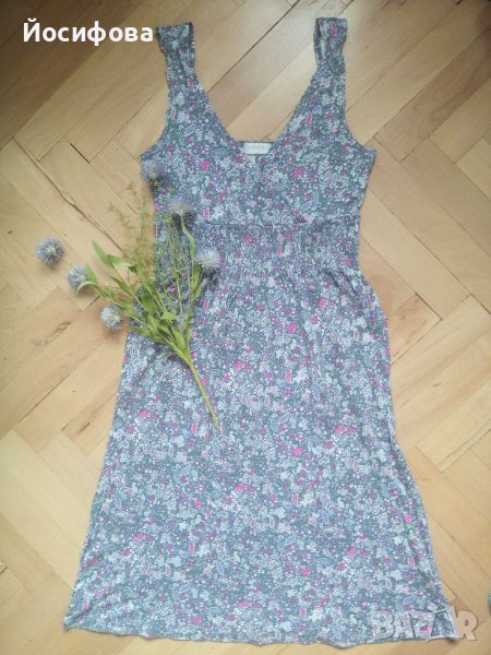 нежна рокля с флорални мотиви Sutherland, снимка 1