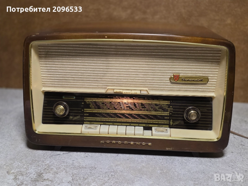 Ретро/Винтидж радио Nordmende Turandot, снимка 1