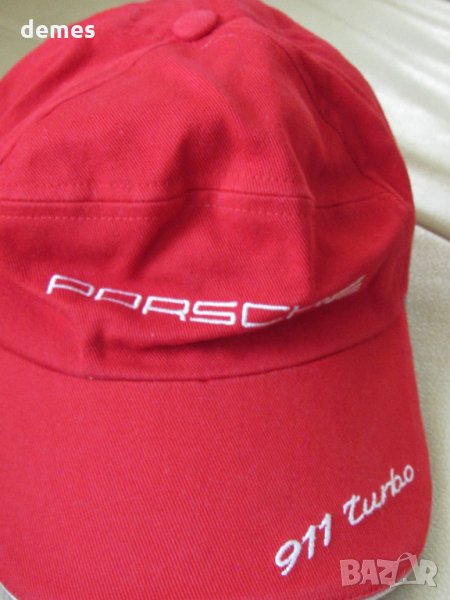 Бейзболна шапка с козирка Porsche, червена, снимка 1
