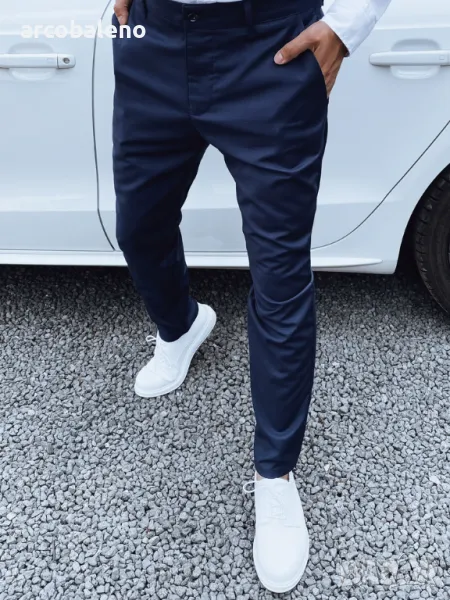 Мъжки тъмносин панталон, снимка 1