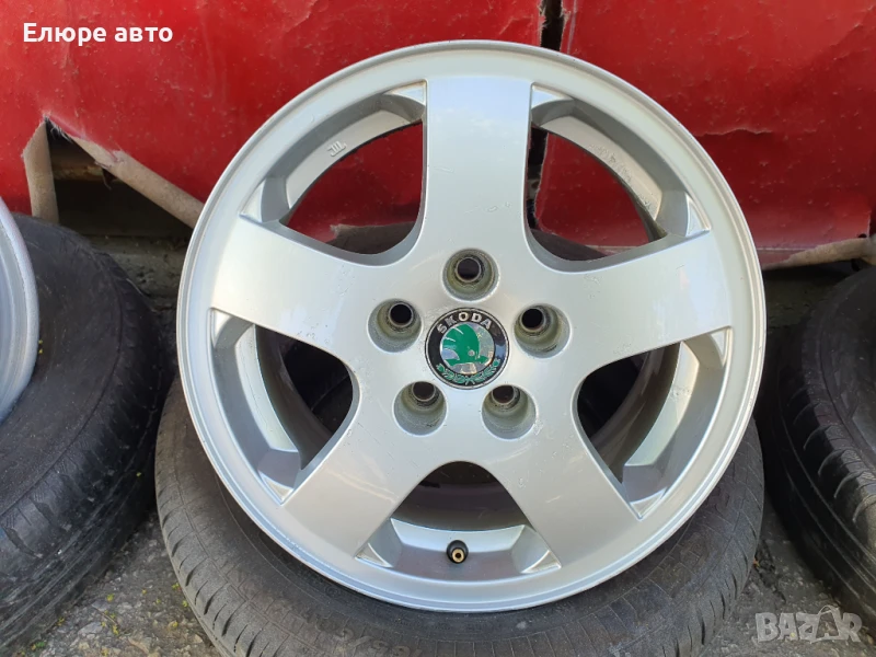 Джанти за Шкода 5x100x6J14ет43, снимка 1