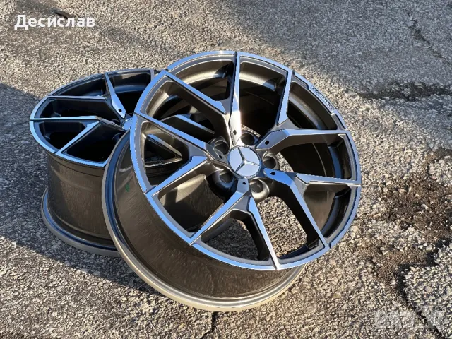 AMG Джанти за Мерцедес Mercedes 19 “ цола 5х112 чисто нови E S ML CSL GL GLK, снимка 2 - Гуми и джанти - 50412386