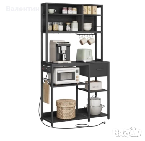 Кухненски рафт / библиотека VASAGLE