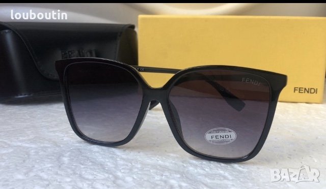 Fendi 2020 дамски  слънчеви очила с лого, снимка 4 - Слънчеви и диоптрични очила - 28386405