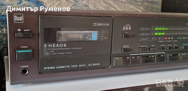 Касетен дек Dual CC 8050 / 3 HEAD, снимка 3 - Декове - 51095821