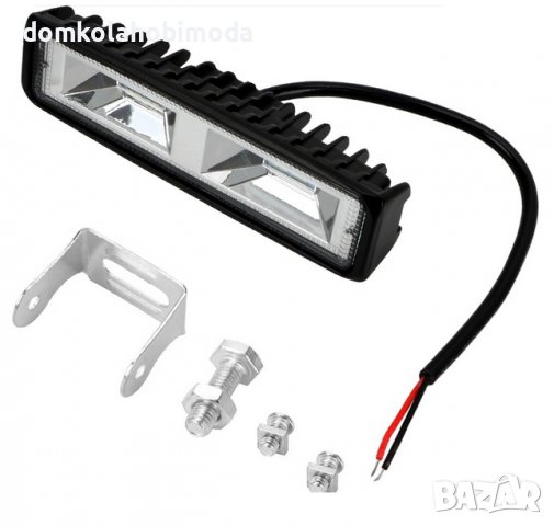 LED Дневни светлини 36 W,12-24V,15x3.6 cm.Работна светлина Прожектор LED фарове,, снимка 6 - Аксесоари и консумативи - 37200613