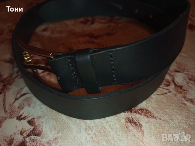 RL Нов Дамски Колан Изцяло от Естествена Кожа 105см, снимка 12 - Колани - 52777188