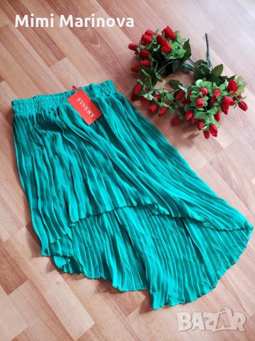 Плисирани поли пола  солей, снимка 5 - Поли - 27024270