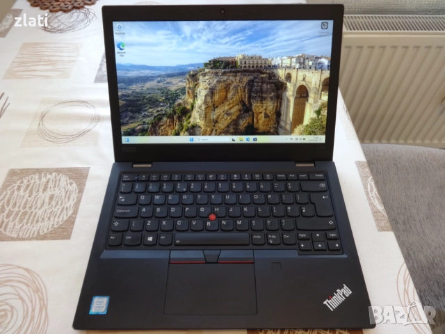 Лаптоп Lenovo ThinkPad L390 - 13.3" - i5-8265U 1.6GHz / 16GB RAM DDR4 / SSD 256GB / Win 11 Pro, снимка 2 - Лаптопи за работа - 52478317