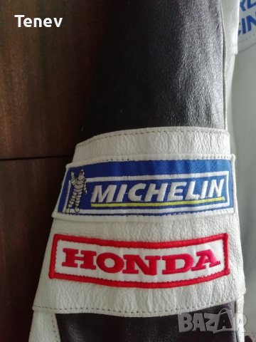 Honda Lucky Strike Vintage Racing F1 Formula1 XL Оригинално кожено яке Leather , снимка 6 - Якета - 34949156