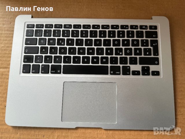 Оригинална клавиатура с рамка и тъч за лаптоп Apple MacBook Air A1369 / MacBook Air A1466, снимка 1 - Части за лаптопи - 44933035