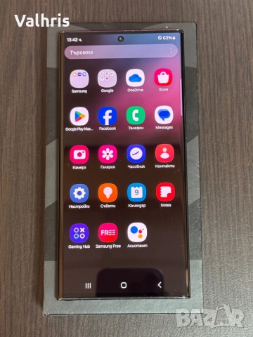 Samsung S22 Ultra 256GB / 12GB RAM / Phantom Black, снимка 3 - Samsung - 52718254
