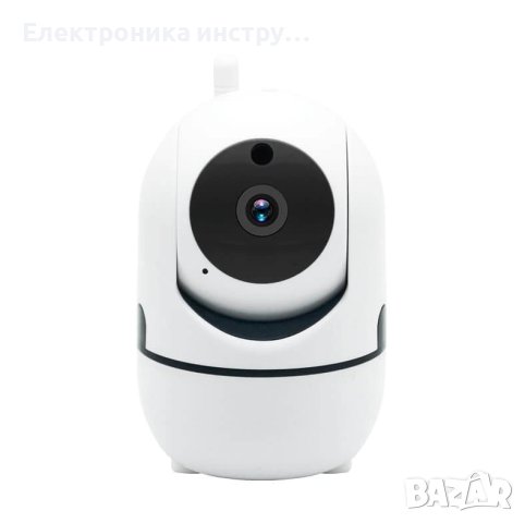 ICSEE Камери за наблюдение, Wifi, 360° Въртене, Full HD, Нощно виждане, Микрофон, Бяла, снимка 4 - Комплекти за видеонаблюдение - 43153402