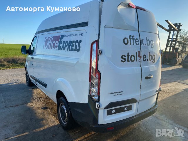 Форд Транзит Кустом 2.0 ТДЦИ, еко блу, 130 кс., 6 скорости, код на двигател YMF6, 104 000 км, евро 6, снимка 7 - Бусове и автобуси - 34801080