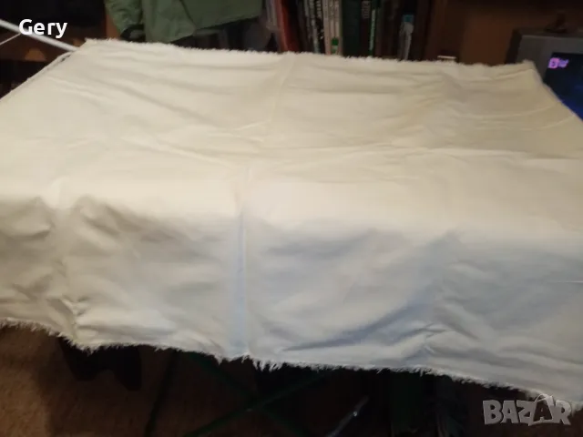 Бяло памучно хасе, снимка 2 - Други - 48720289