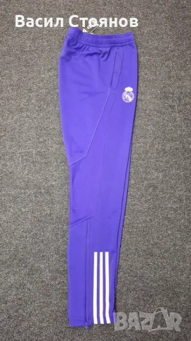 Реал Мадрид / Real Madrid - Adidas Training pants - младежко долнище, снимка 4 - Фен артикули - 48859173