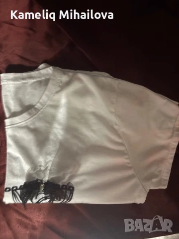 Дамска тениска с панделки, снимка 2 - Тениски - 51293637