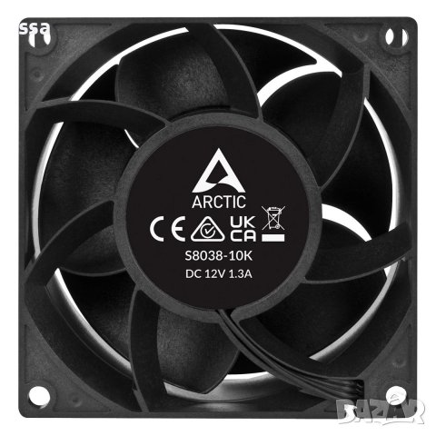 Arctic сървърен вентилатор Server Fan 80x80x38 Dual Ball - S8038-10K - ACFAN00279A, снимка 2 - Други - 44087116