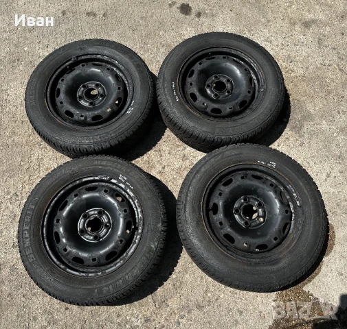 Железни джанти 5х100 5J ET35 Seat Ibiza VW Polo