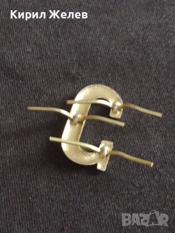 Военна кокарда вензели отличителен знак буква С за КОЛЕКЦИОНЕРИ 40567, снимка 5 - Други ценни предмети - 43724101