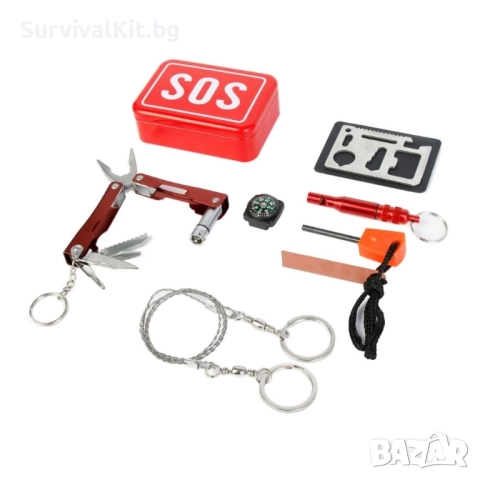 Комплект за оцеляване "SURVIVAL BASIC", снимка 4 - Екипировка - 52476841
