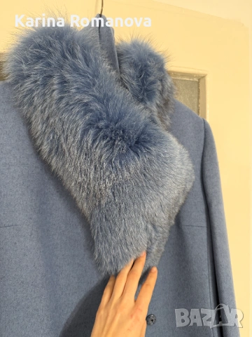 Дамско кашмирено палто | размер М | НОВО, снимка 6 - Палта, манта - 53385836