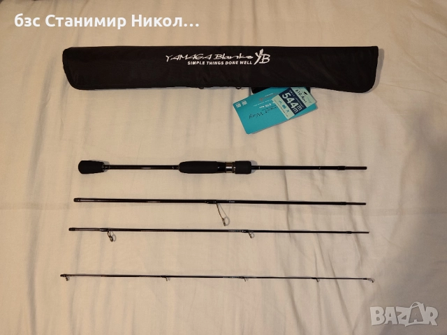 Въдици Yamaga Blanks BlueCurrent 74TZ Global,83TZ Nano Flex,93TZ Nano All Range,Wizy 610/4 pcs., снимка 4 - Такъми - 51140856