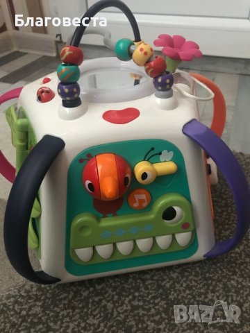 Hola Интерактивен бебешки куб Горски животни, снимка 1