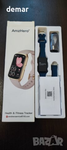 Health Fitness Tracker с 24/7 сърдечен ритъм, кислород в кръвта,кръвно, снимка 9 - Смарт гривни - 43744446