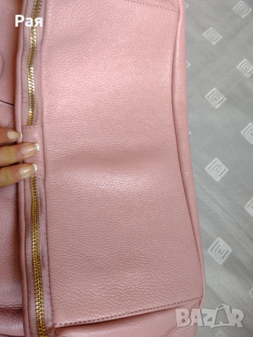 Кожена дамска чанта, снимка 5 - Чанти - 50665222