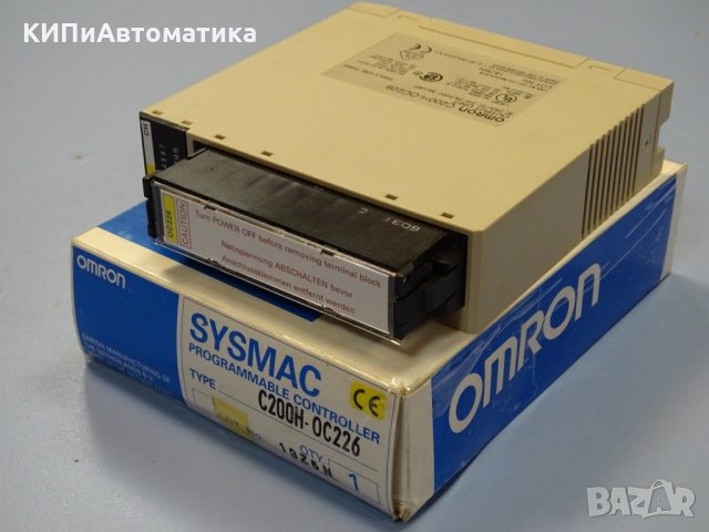 контролер Omron C200H-OC226 sysmac programmable controller, снимка 8 - Резервни части за машини - 35294787