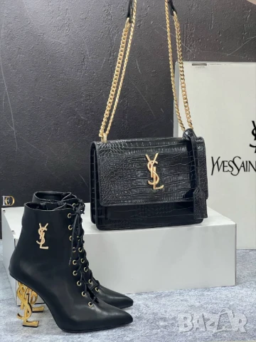 дамски боти ysl saint laurent, снимка 8 - Дамски боти - 50776511