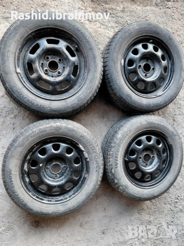 зимни гуми от голф 3 , снимка 3 - Гуми и джанти - 53367728