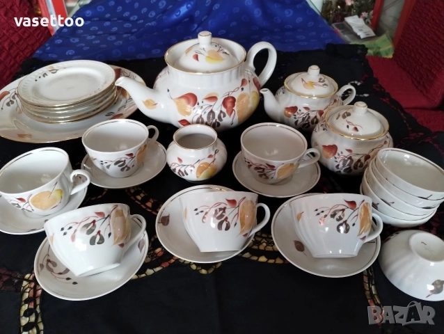 Руски чаен сервиз-29 части