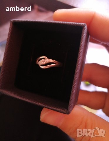 Нежен и елегантен сребърен пръстен - модел KR423, снимка 4 - Пръстени - 43813342