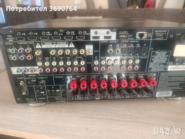 ресивър pioneer в прфектно състояние, снимка 4 - Тонколони - 52126663