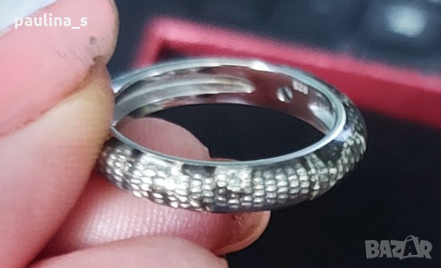 Японски дизайнерски комплект с емайл в змийски принт / сребро 925 , снимка 11 - Бижутерийни комплекти - 32771254