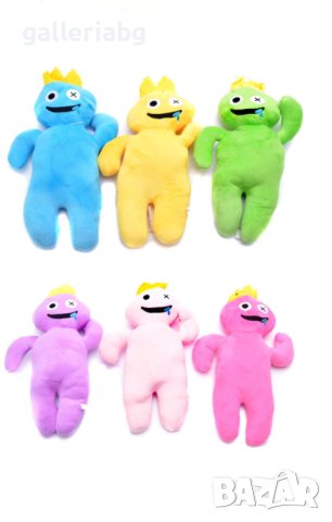 ХИТ! Много плюшени играчки на Рейнбоу Френдс, Роблокс (Rainbow Friends, Roblox)