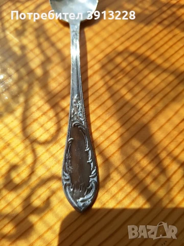 Посребрена лъжичка., снимка 3 - Сервизи - 50845834