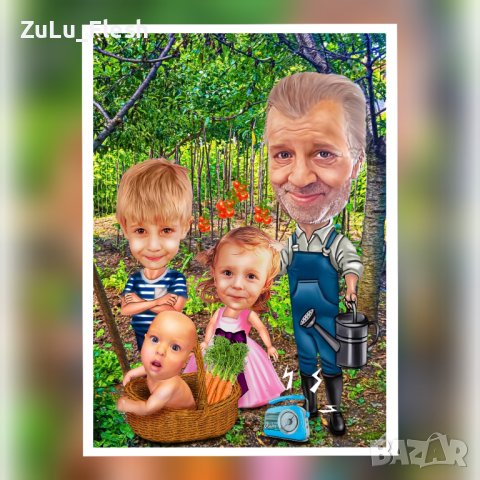 Дигитални карикатури , снимка 8 - Картини - 42083484