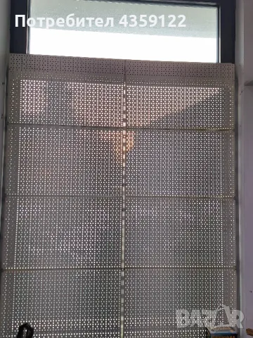 Перфорирани панели и куки, снимка 4 - Други машини и части - 49161750