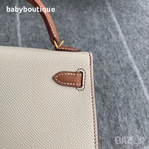 HSS Hermes kelly mini two tones, снимка 7 - Чанти - 49242394