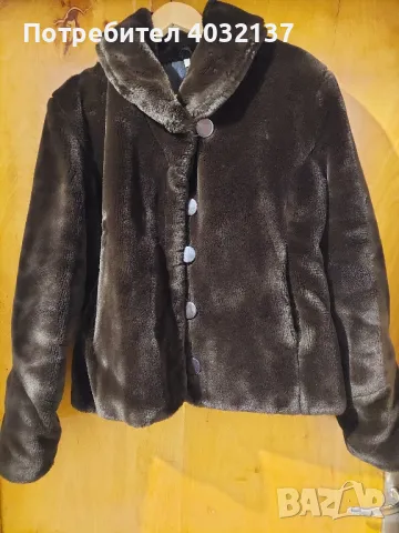 Зимно късо палто, снимка 3 - Палта, манта - 47838283