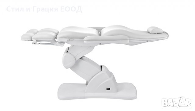 Стол за педикюр Cubo (5 мотора) 190 х 57/82 х 62/121см - бял-тъмно сив, снимка 3 - Педикюр и маникюр - 28271396