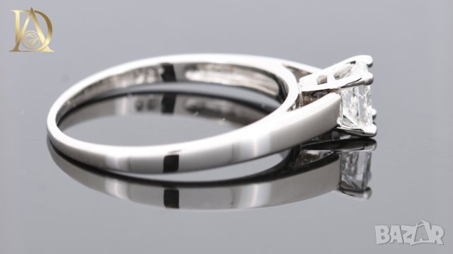 Нов Златен Пръстен с 0.54кт Естествен Диамант, снимка 4 - Пръстени - 43039036